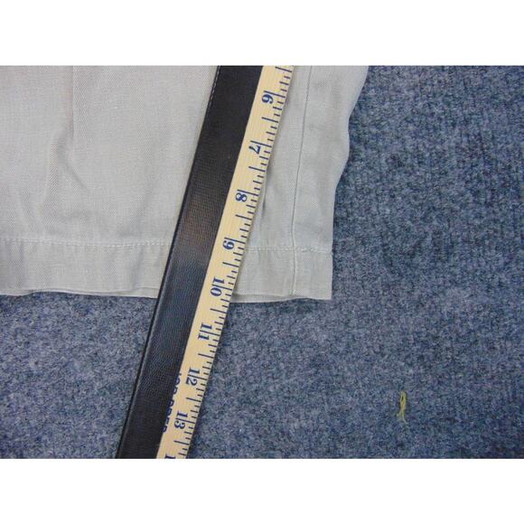 Tommy Bahama Shorts Mens 38 Beige Tan Linen Blend Flat Front Casual Relaxed - Picture 5 of 9